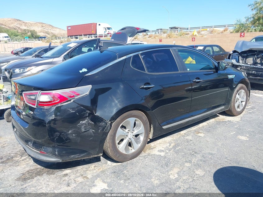 Vin: knagm4ad1e5064454, lot: 46529729, kia optima hybrid lx 20144