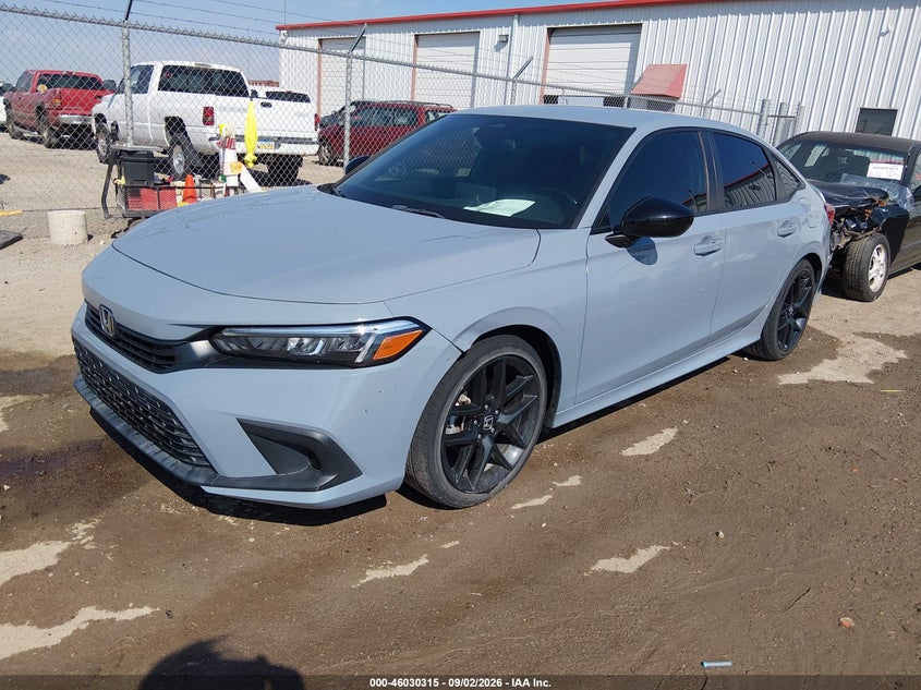 2022 HONDA CIVIC auction photo 2