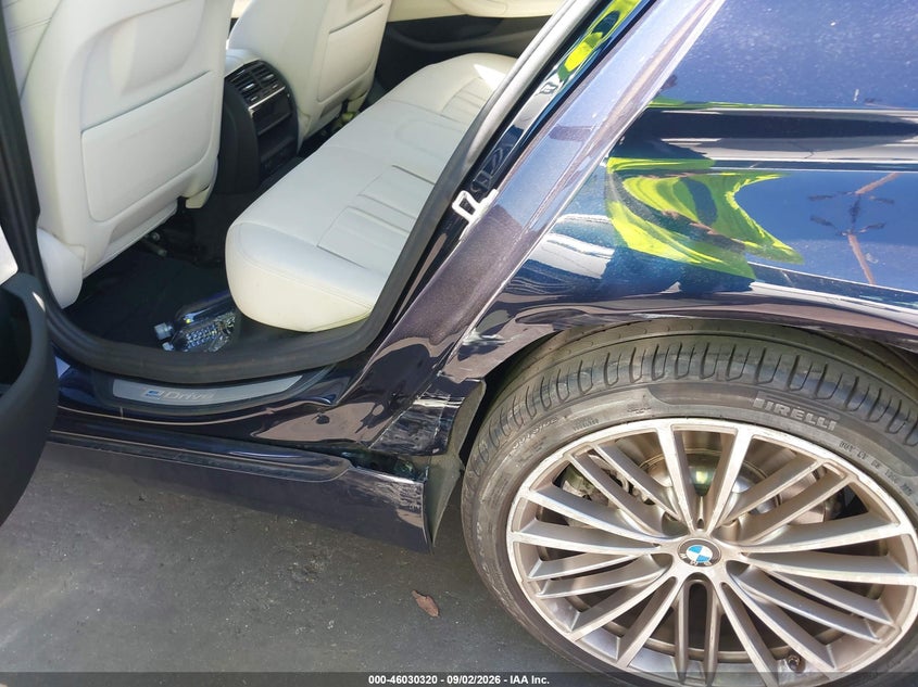 BMW 530E 2019 VIN WBAJA9C56KB398770
