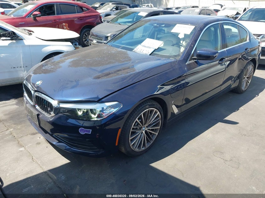 Vin: wbaja9c56kb398770, lot: 46529739, bmw 530e iperformance 20192