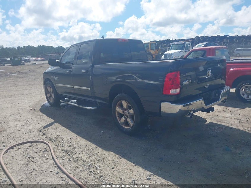 Vin: 1c6rr6gt9gs299669, lot: 46529751, ram 1500 big horn 20163