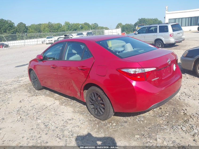 2016 TOYOTA COROLLA auction photo 3