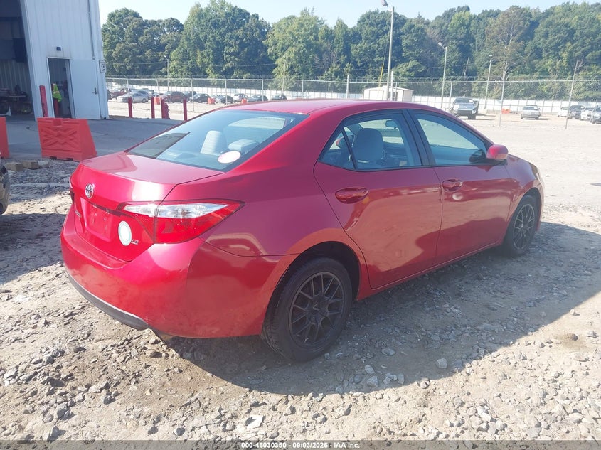 2016 TOYOTA COROLLA auction photo 4