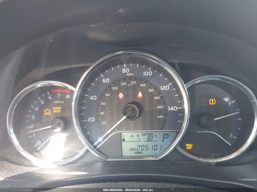 2016 TOYOTA COROLLA auction photo 7