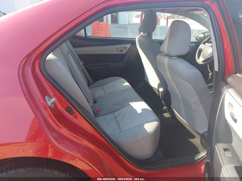 2016 TOYOTA COROLLA auction photo 8
