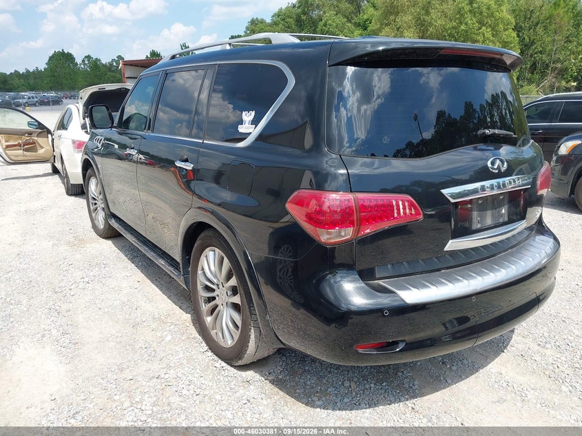 Vin: jn8az2nf4f9573589, lot: 46529800, infiniti qx80 20153