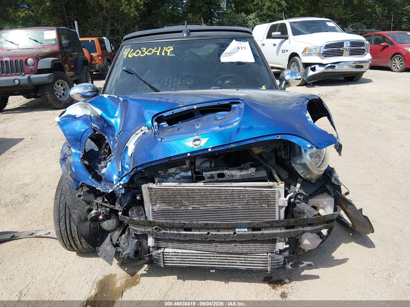 MINI COOPER S 2012 VIN WMWZP3C59CT249747