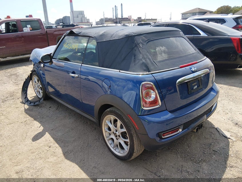 Vin: wmwzp3c59ct249747, lot: 46529838, mini cooper s 20123