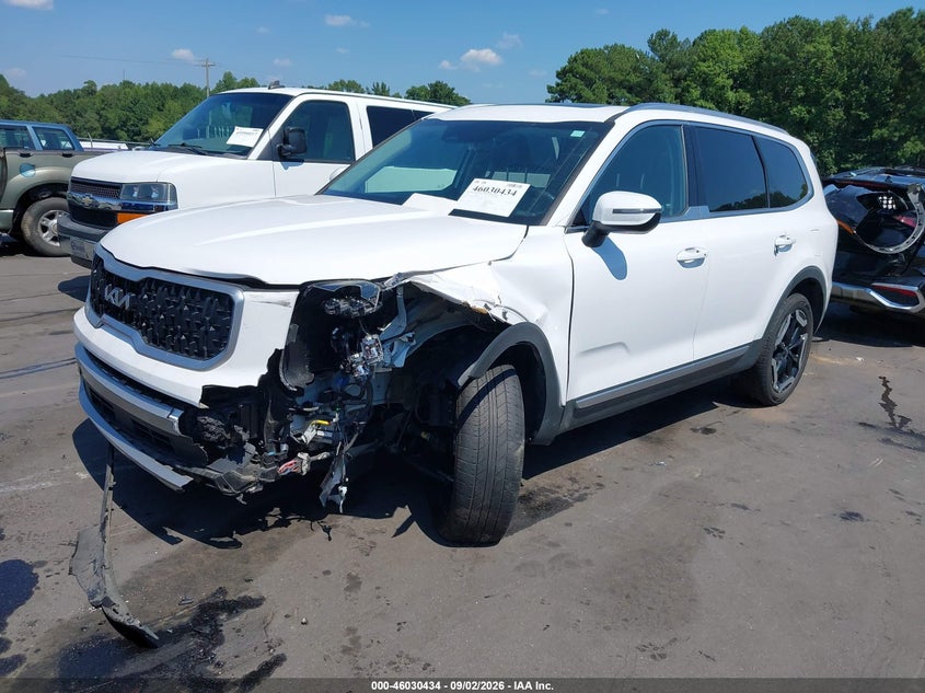 Vin: 5xyp34gc1pg380046, lot: 46529853, kia telluride ex 20232