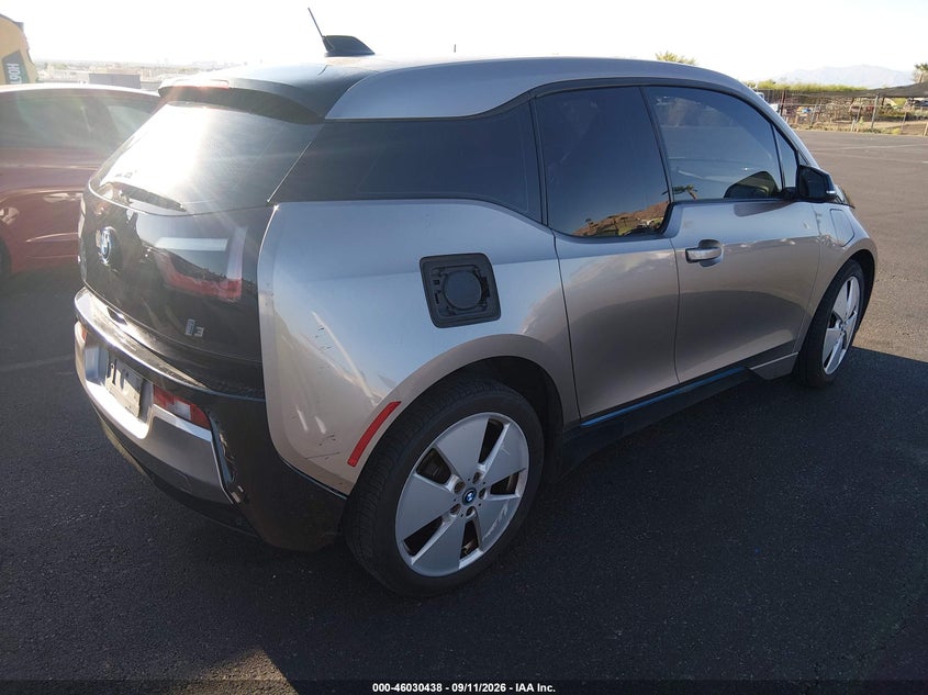 Vin: wby1z4c5xfv504526, lot: 46529857, bmw i3 base w/range extender 20154