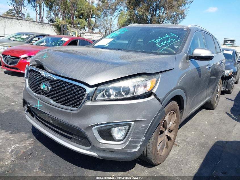 2016 Kia Sorento, Удар спереду, IAAI, VIN 5XYPH4A5XGG092781 — фото 2