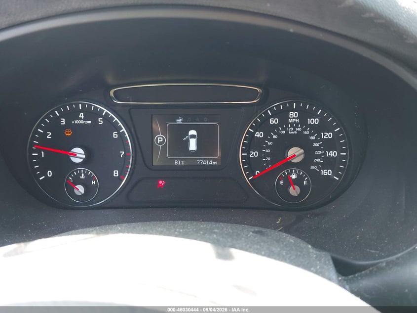2016 KIA SORENTO auction photo 7