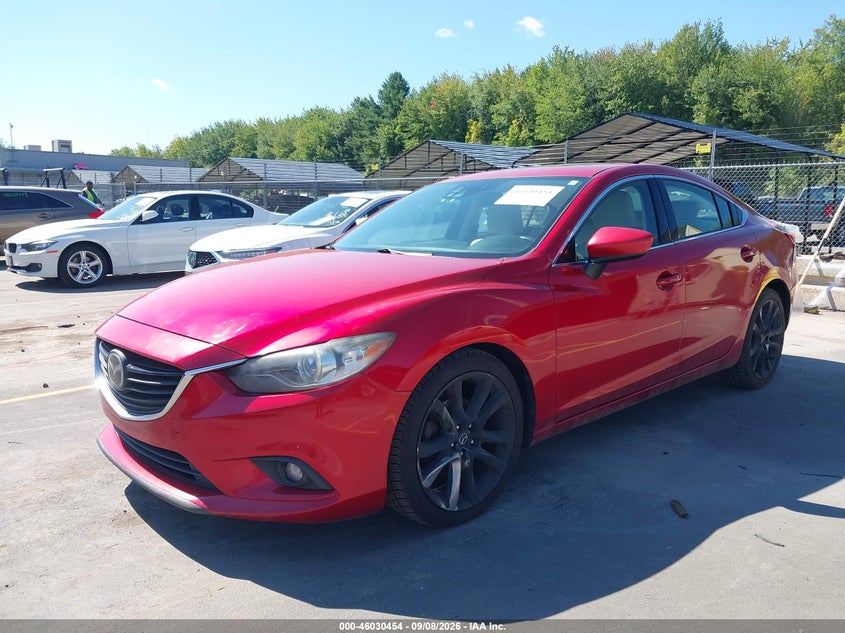 Vin: jm1gj1w50f1220584, lot: 46529873, mazda 6 grand touring 20152