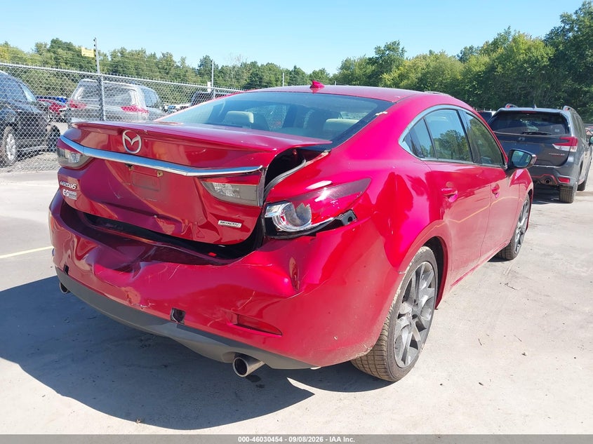 Vin: jm1gj1w50f1220584, lot: 46529873, mazda 6 grand touring 20154