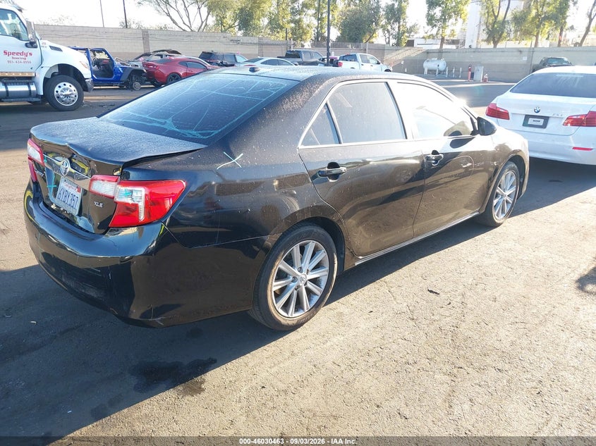 2012 TOYOTA CAMRY auction photo 4