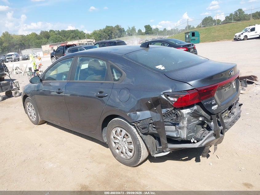 Vin: 3kpf24ad8ke005258, lot: 46529892, kia forte fe 20193