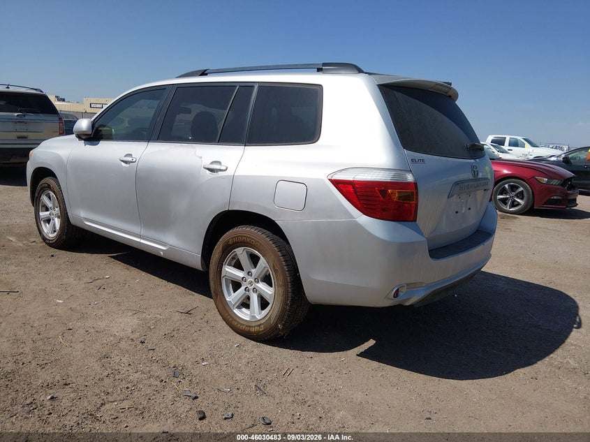 2010 TOYOTA HIGHLANDER auction photo 3