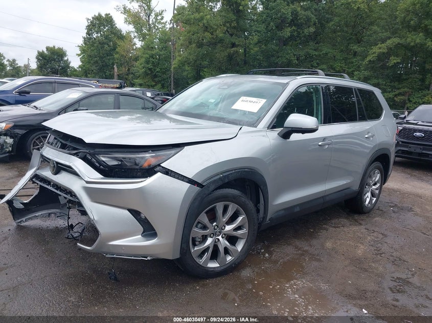 Vin: 5tdaaaa5xrs003189, lot: 46529916, toyota grand highlander limited 20242