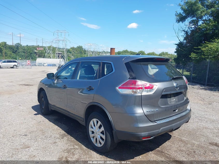 2016 NISSAN ROGUE auction photo 3