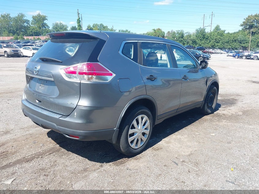 2016 NISSAN ROGUE auction photo 4