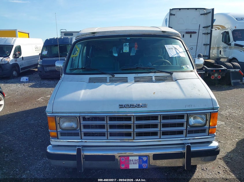 1992 DODGE RAM VAN auction photo 6