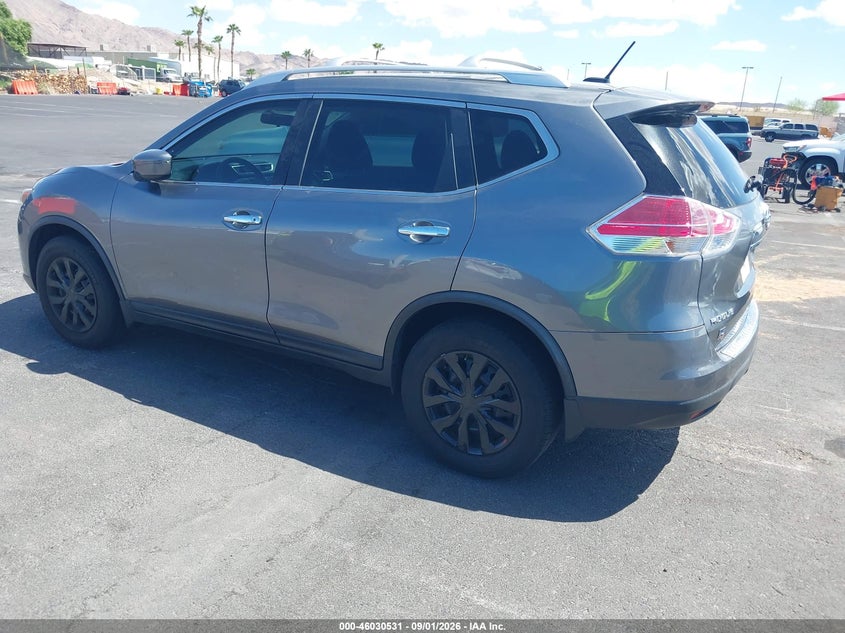 2016 NISSAN ROGUE auction photo 3