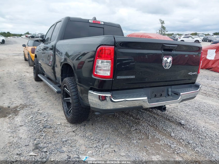 Vin: 1c6rrfbg8nn332537, lot: 46529954, ram 1500 big horn  4x4 6'4 box 20223