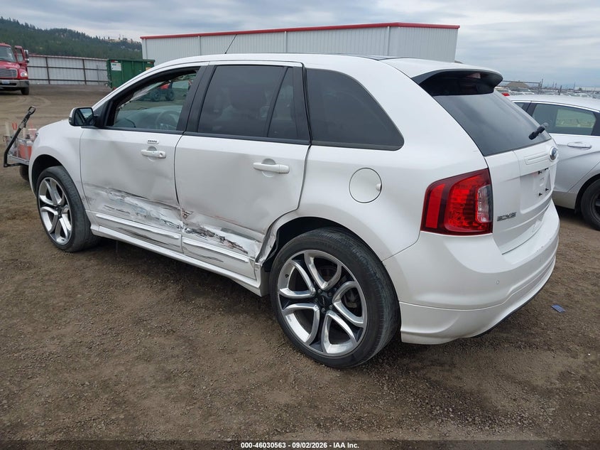 Vin: 2fmdk4ak7dba77659, lot: 46529982, ford edge sport 20133