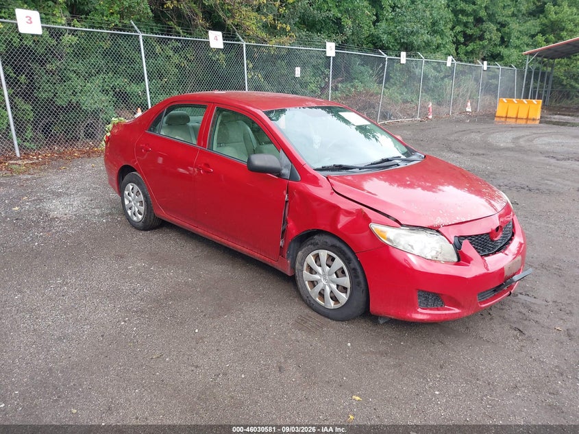2009 TOYOTA COROLLA auction photo 1