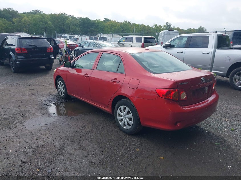 2009 TOYOTA COROLLA auction photo 3