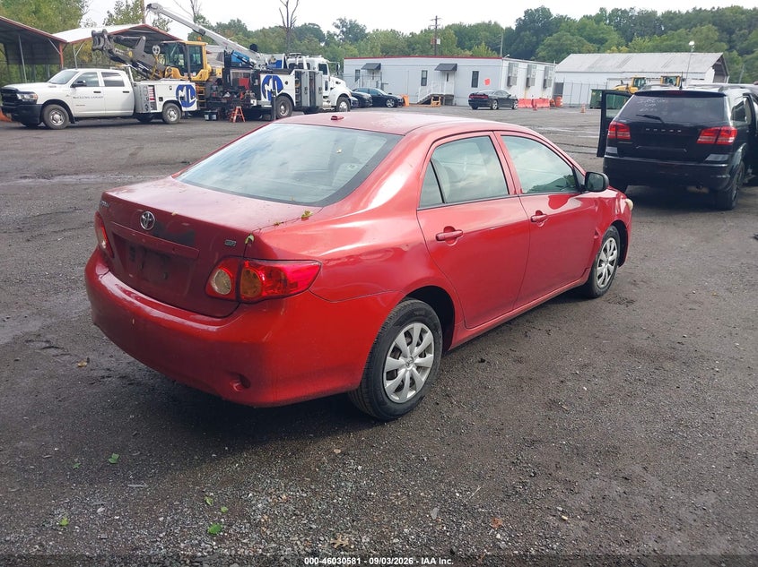 2009 TOYOTA COROLLA auction photo 4