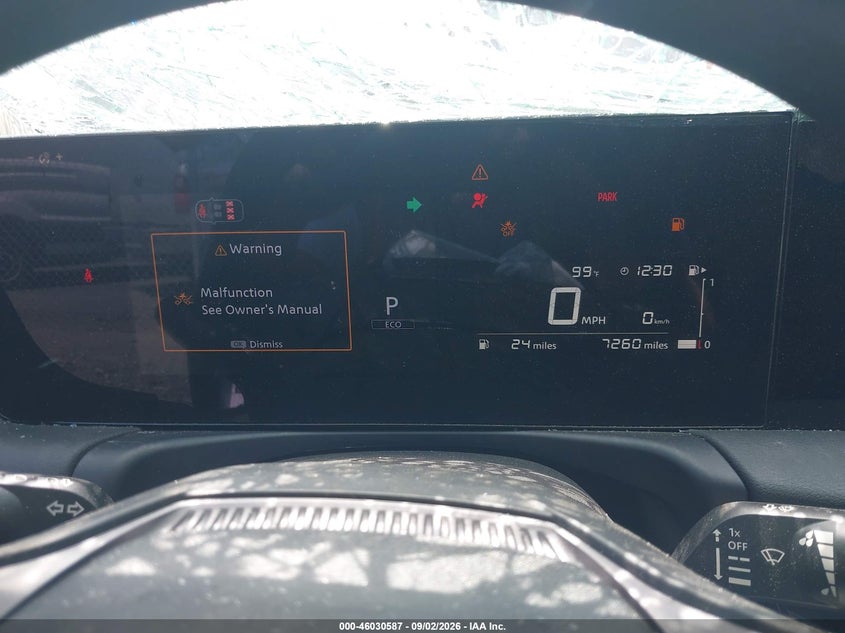 NISSAN SENTRA 2026 VIN 3N1AB9BV3TY248199