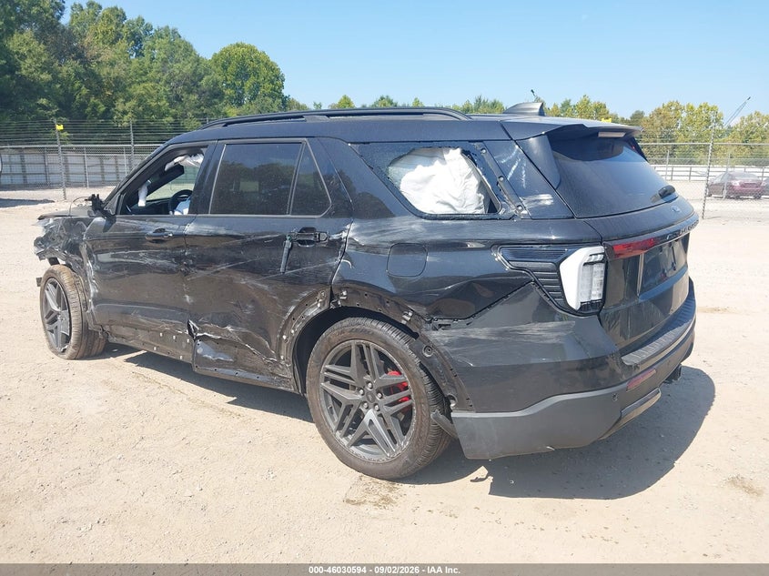 Vin: 1fmuk7kh2sga70192, lot: 46530013, ford explorer st-line 20253