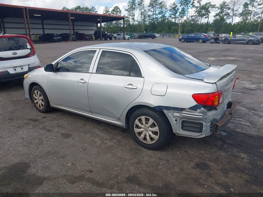 2009 TOYOTA COROLLA SEDAN 1.8L I-4 DOHC, VVT, REGULAR , 132HP
