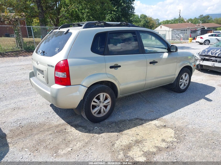 2009 HYUNDAI TUCSON auction photo 4