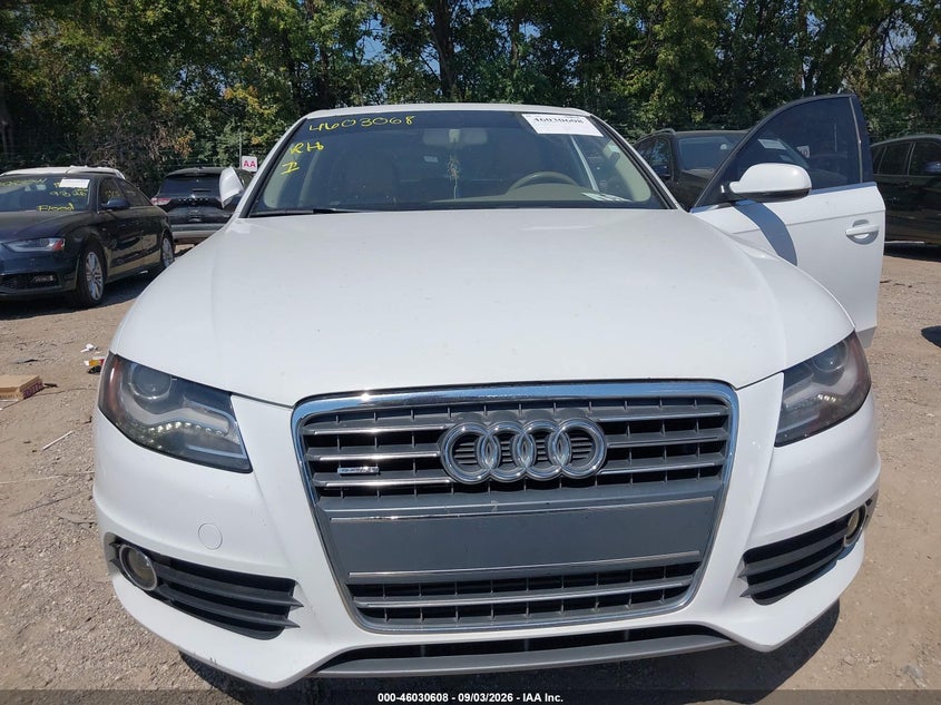 2012 AUDI A4 auction photo 6