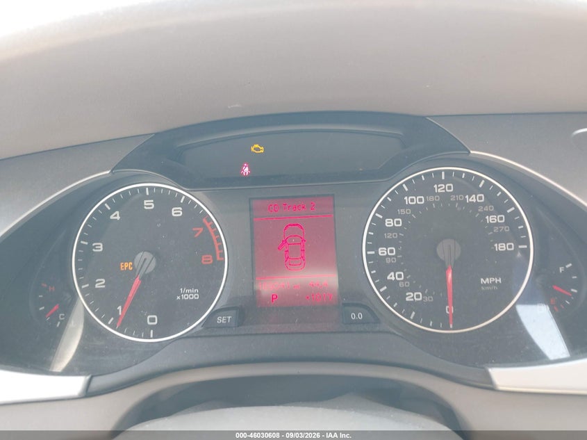 2012 AUDI A4 auction photo 7