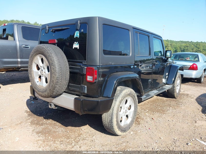 Vin: 1c4bjwegxel116455, lot: 46530054, jeep wrangler unlimited sahara 20144