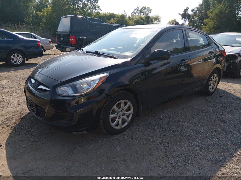 Vin: kmhct4ae6cu204896, lot: 46530082, hyundai accent gls 20122