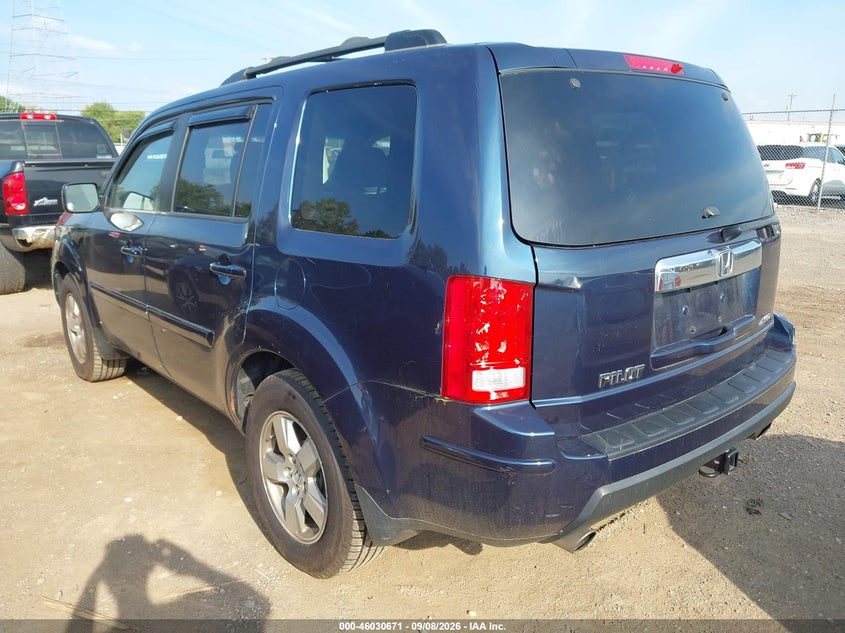 2011 HONDA PILOT auction photo 3