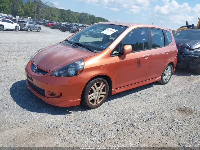2007 HONDA FIT auction photo 2