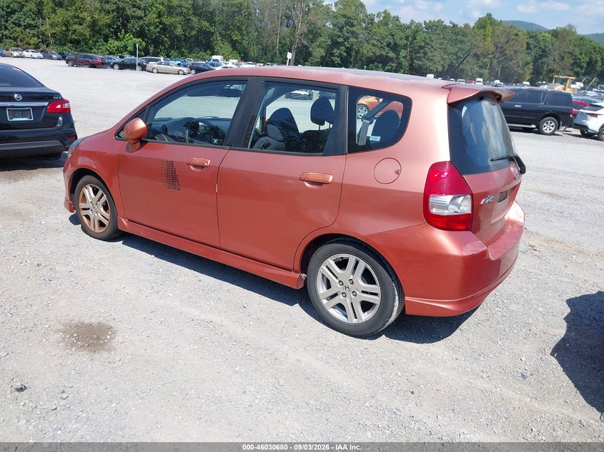 2007 HONDA FIT auction photo 3
