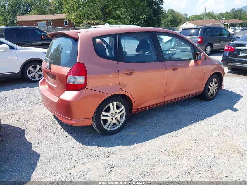 2007 HONDA FIT auction photo 4