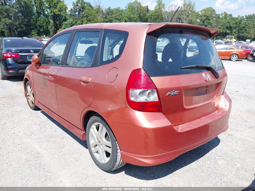 2007 HONDA FIT auction photo 6