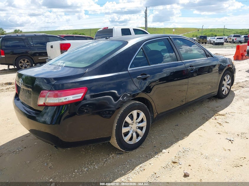 2011 TOYOTA CAMRY auction photo 4