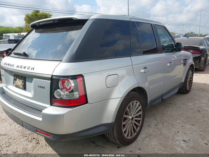 2012 LAND ROVER RANGE ROVER SPORT SPORT UTILITY VEHICLE 5.0L V-8 DI, DOHC, VVT, PREMIUM , 375HP