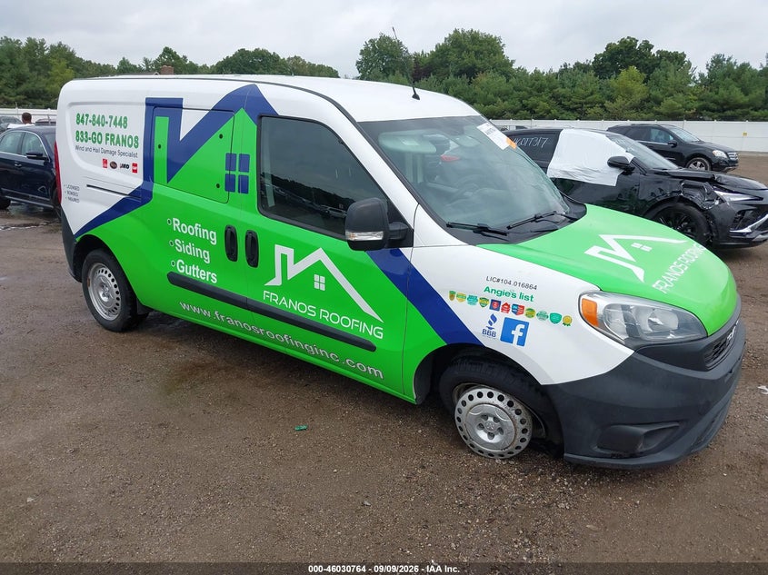 Vin: zfbhrfab8m6u12684, lot: 46530183, ram promaster city tradesman 2021 img_1