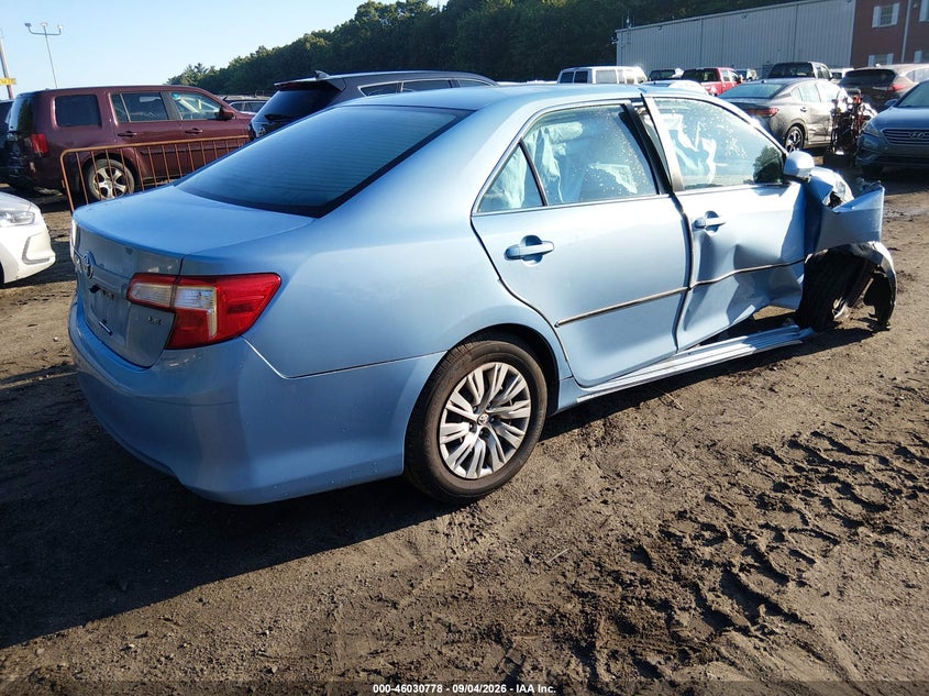 2012 TOYOTA CAMRY auction photo 4