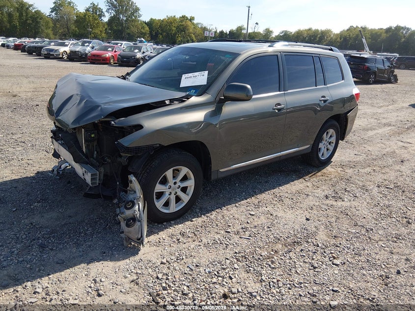 Vin: 5tdbk3eh8cs104515, lot: 46530198, toyota highlander se v6 20122