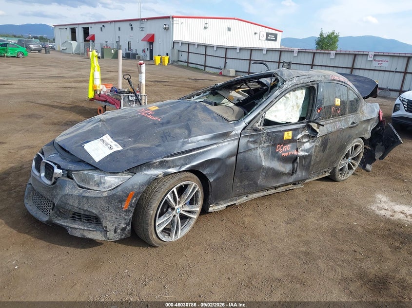 Vin: wba3a9c51fk472837, lot: 46530205, bmw 335i 20152
